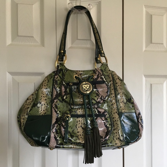 ☘️Original by Sharif Large Snakeskin Shoulder Bag